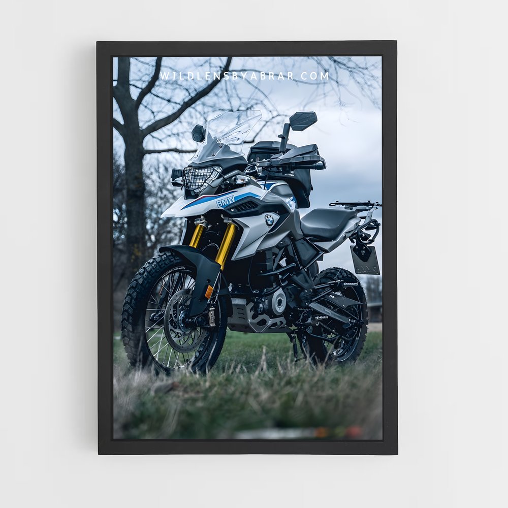 Poster Liberté à Deux Roues – affiche BMW Motorrad (vue 2)